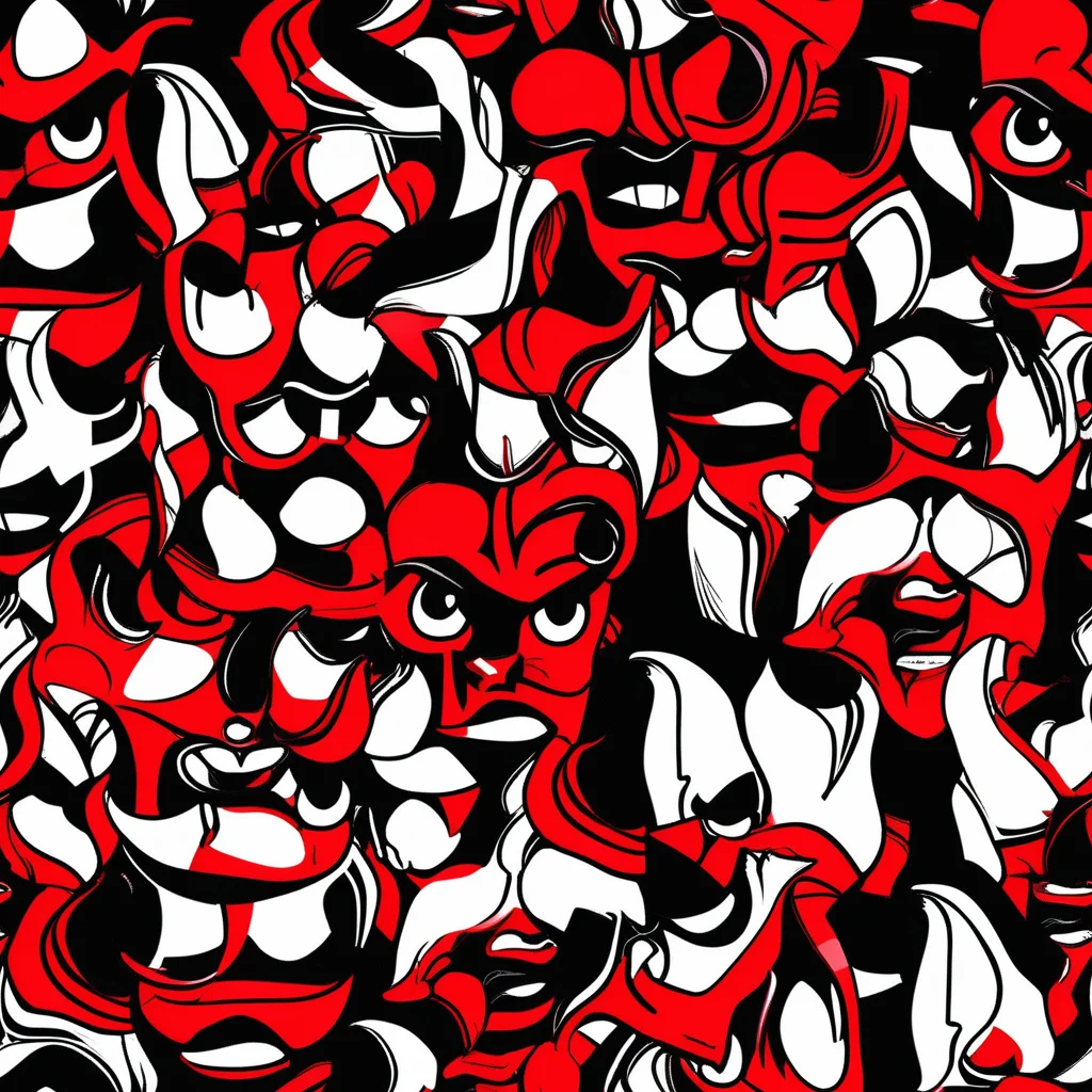 The Devil's Doodle pattern