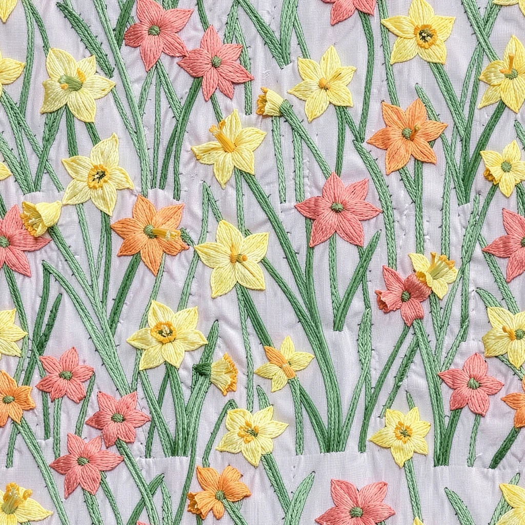 The Daffodil Stitch pattern
