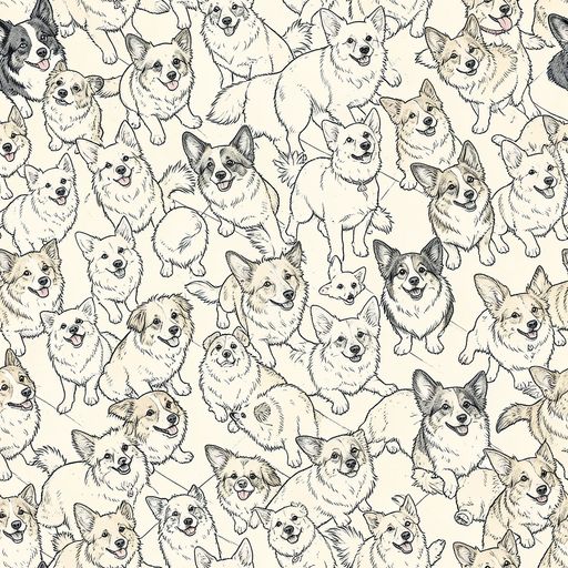 The Corgi Chorus pattern