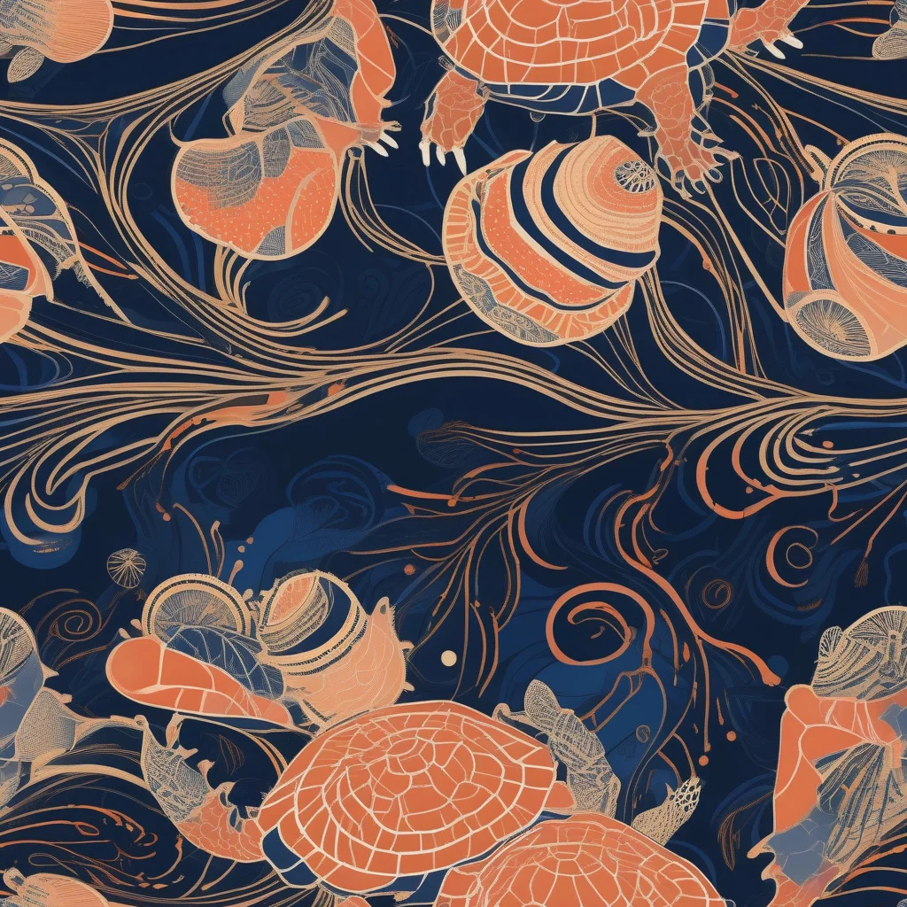 The Tidal Filigree pattern