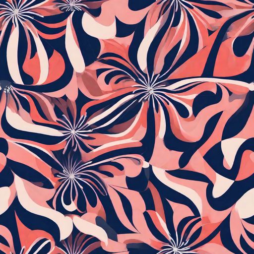 The Navy Petal Voltage pattern