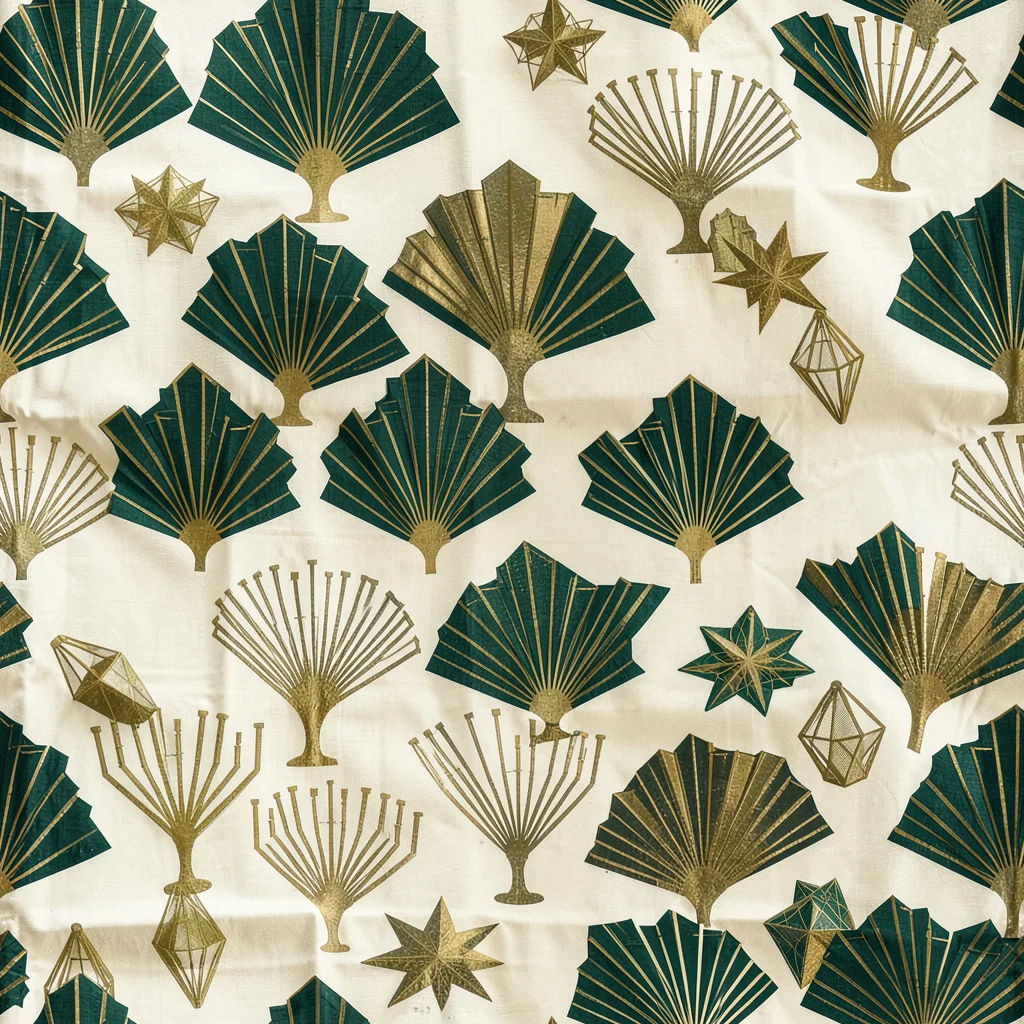 The Deco Palmistry pattern
