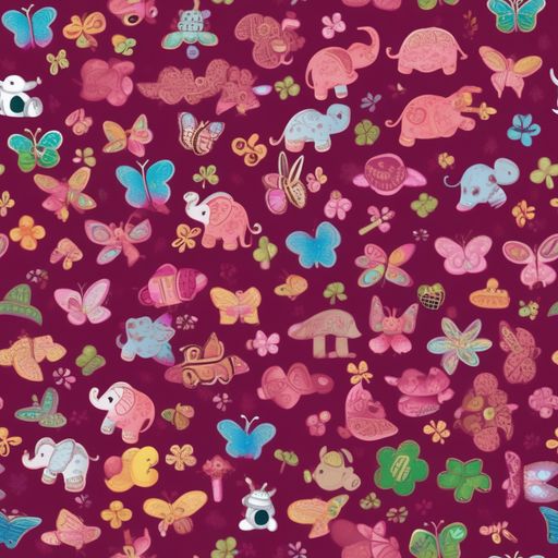 The Mauve Meadow pattern