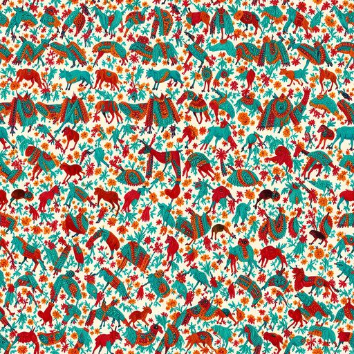 The Desert Carnival pattern