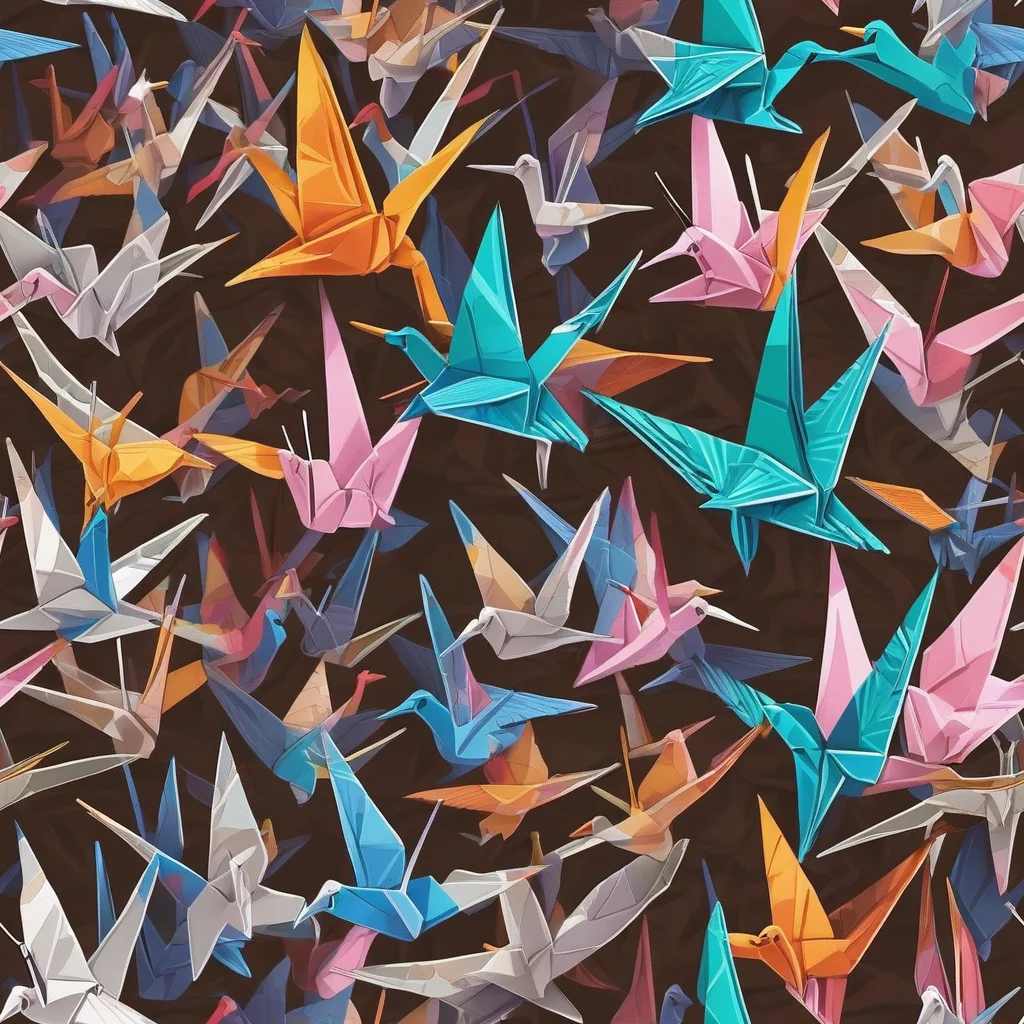 The Origami Aviary pattern