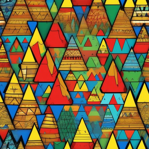 The Kaleidoscope Mesa pattern