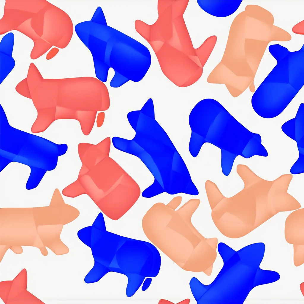 The Pop Art Menagerie pattern