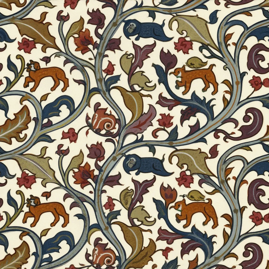 The Arboreal Menagerie pattern