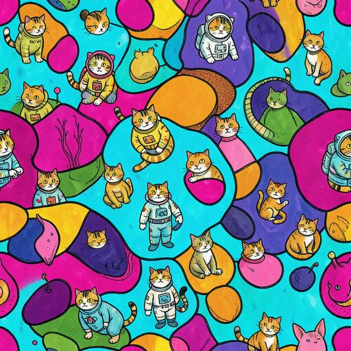 The Starship Whiskers pattern