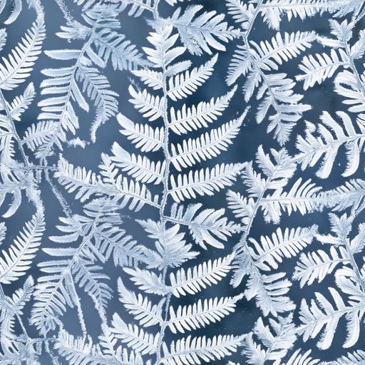 The Winter Frond pattern