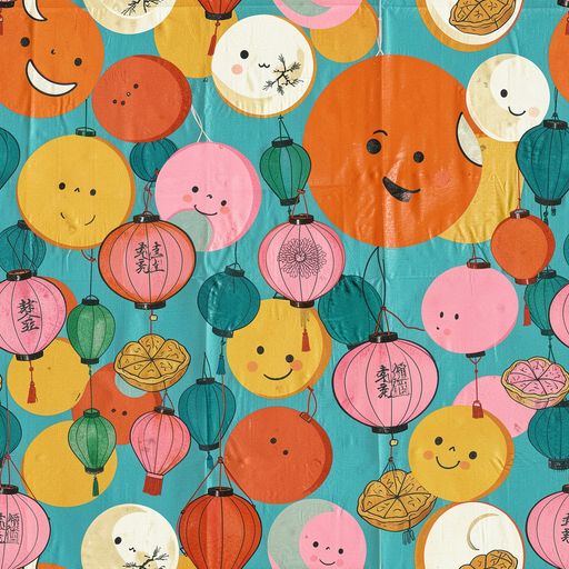 The Lantern Moon Festival pattern