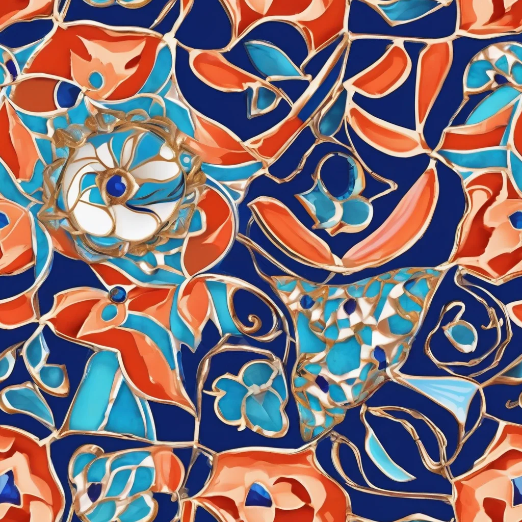 The Lacquered Bloom pattern