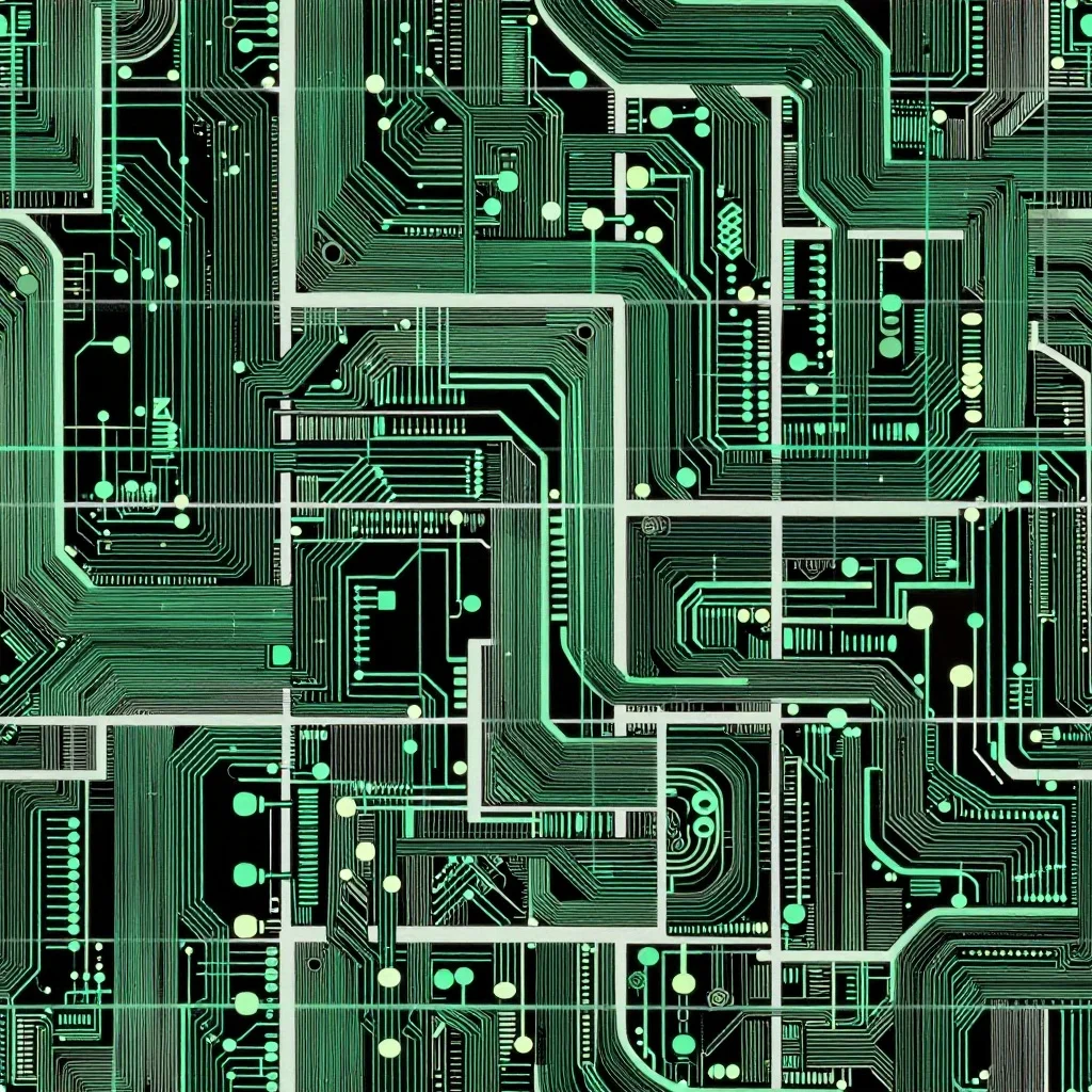 The Emerald Motherboard pattern