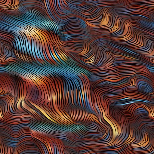 The Molten Topography pattern