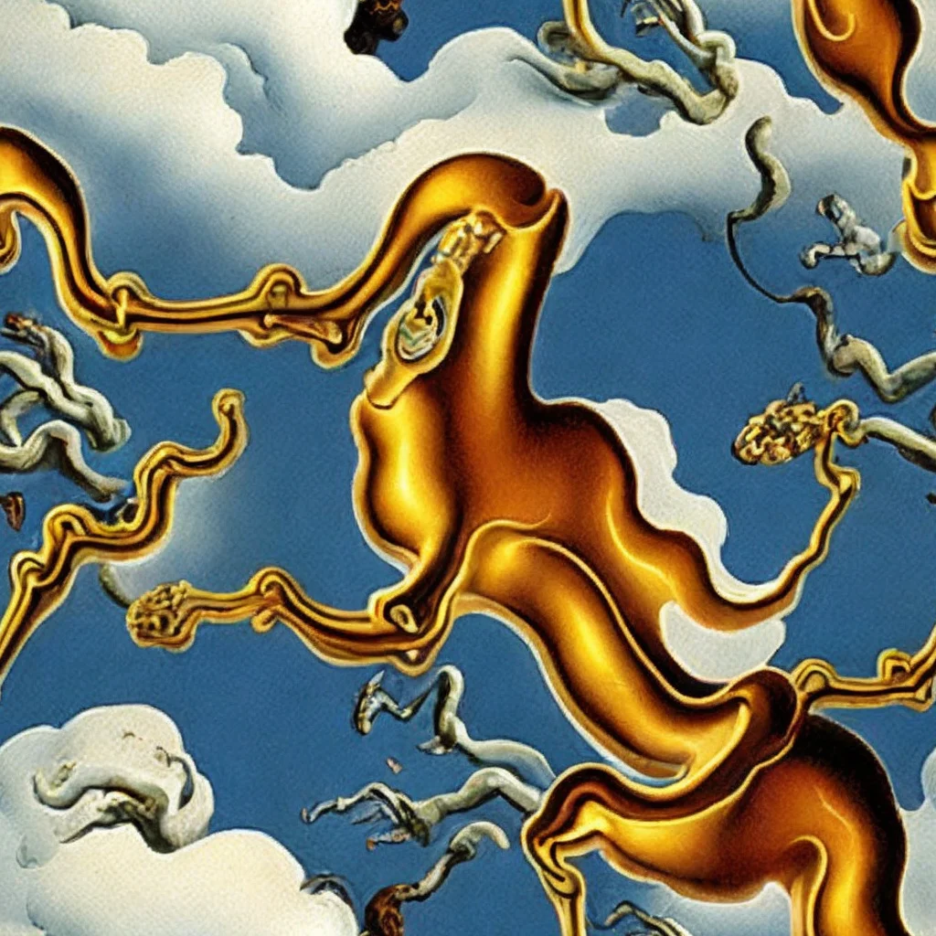 The Gilded Cloud Serpents pattern