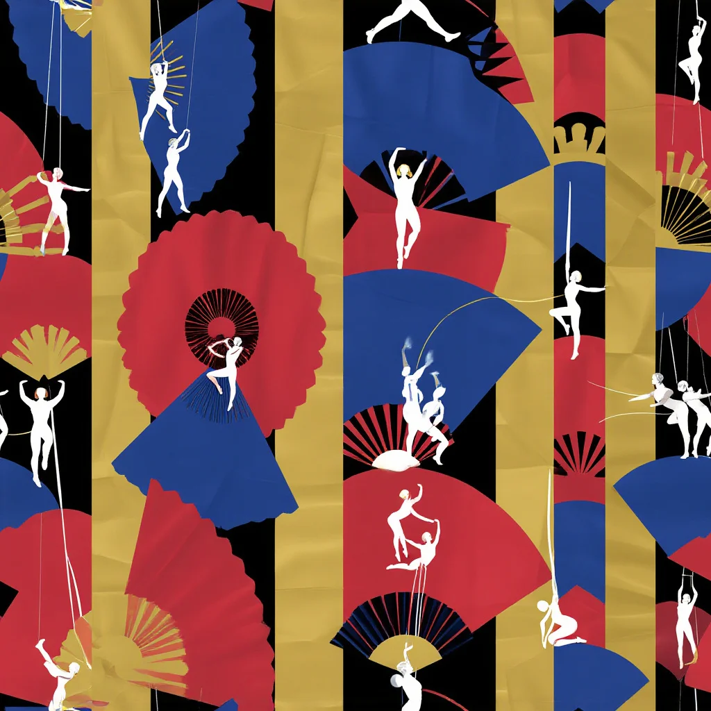 The Acrobat’s Cabaret pattern