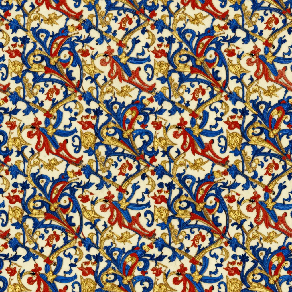 The Royal Arabesque pattern