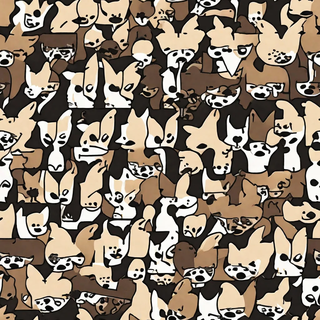 The Puppy Pastiche pattern