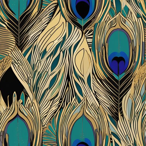 The Gilded Iridescence pattern