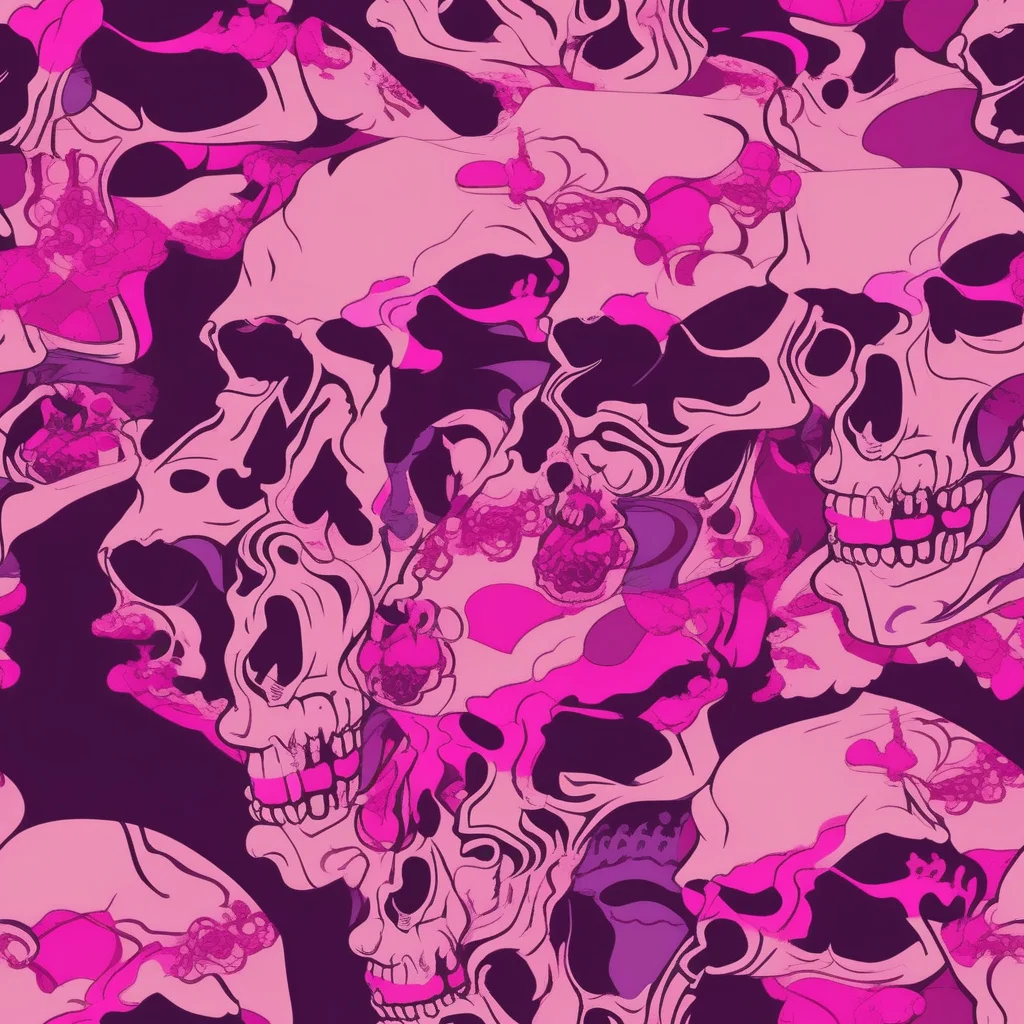 The Fuchsia Afterlife pattern