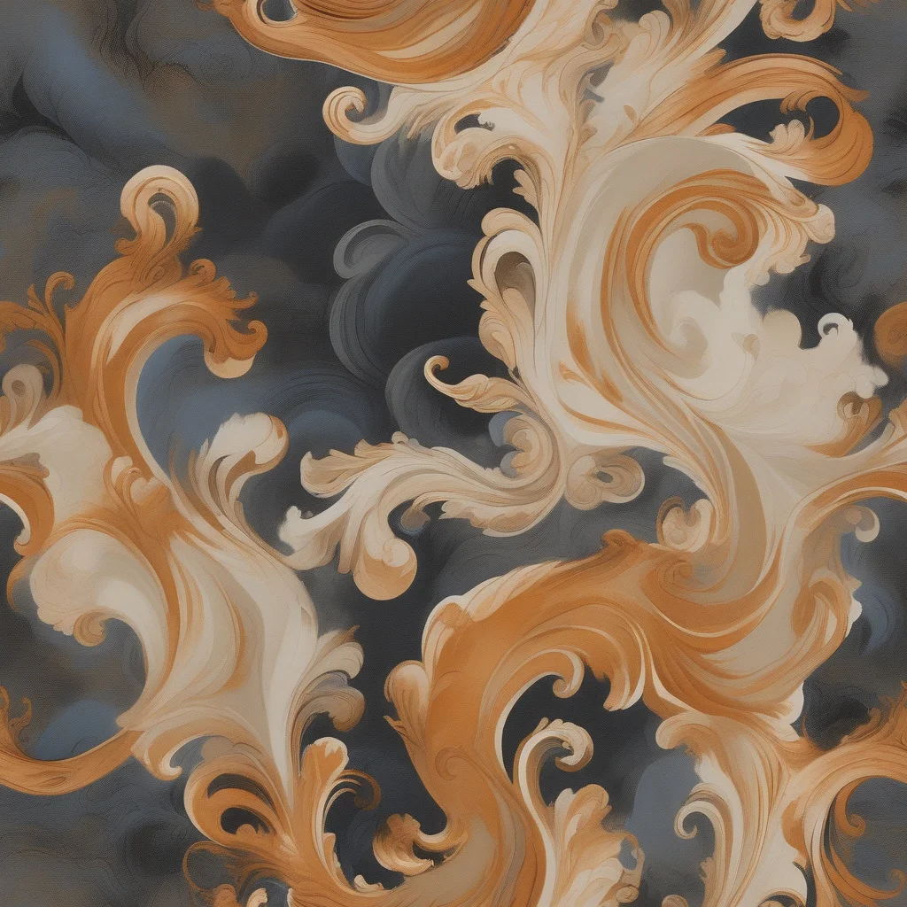 The Baroque Smoke pattern