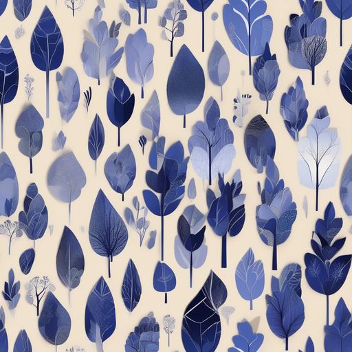 The Moonlit Foliage pattern