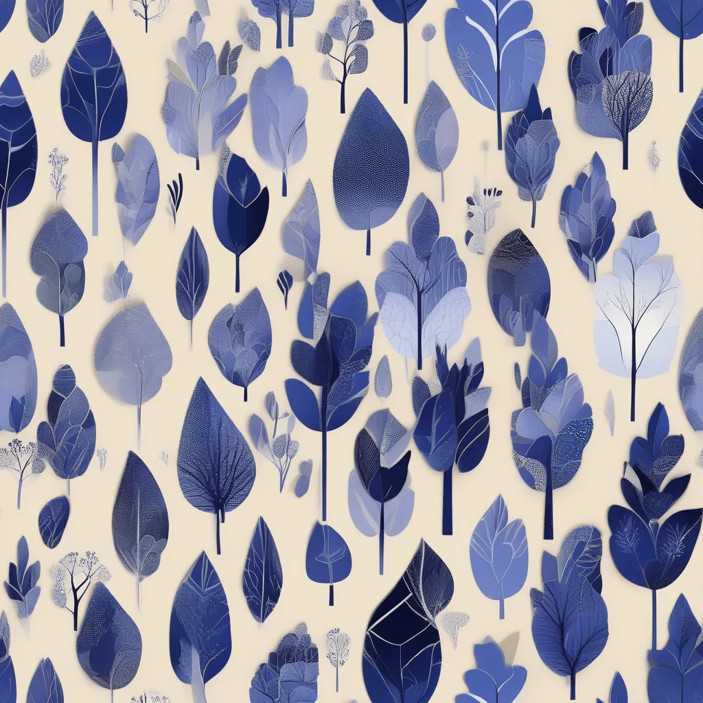 The Moonlit Foliage pattern
