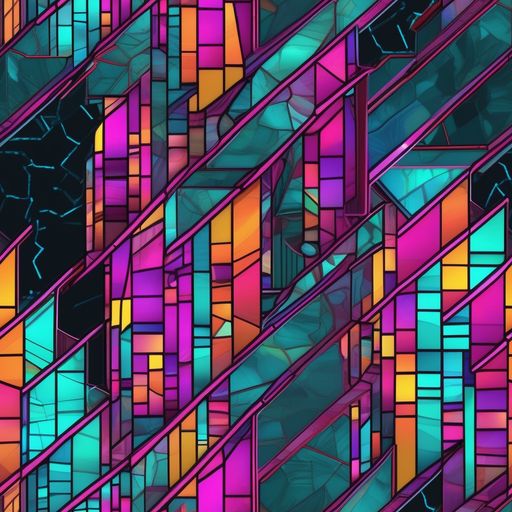 The Electric Rose Window pattern
