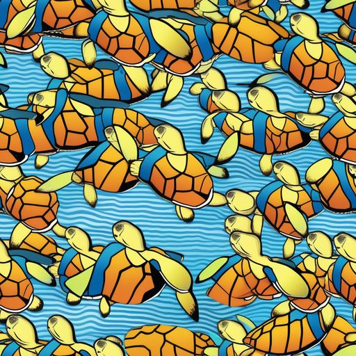 The Tidal Shell Parade pattern