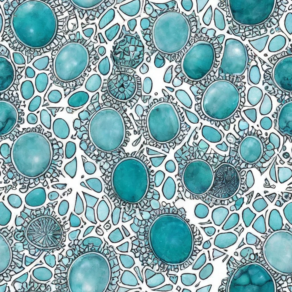 The Turquoise Tessellation pattern