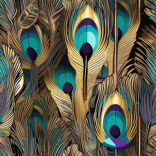 The Gilded Plumes pattern
