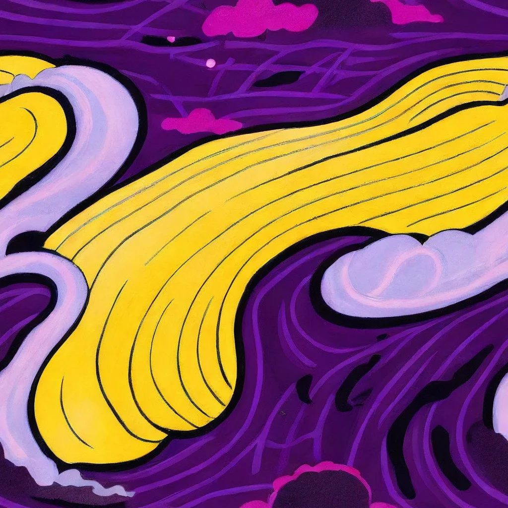 The Neon Moonwash pattern
