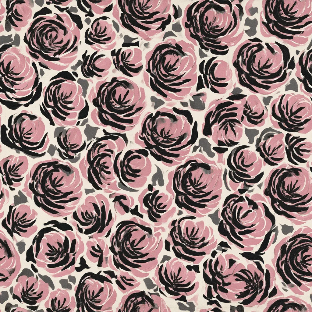 The Inkblush Garden pattern