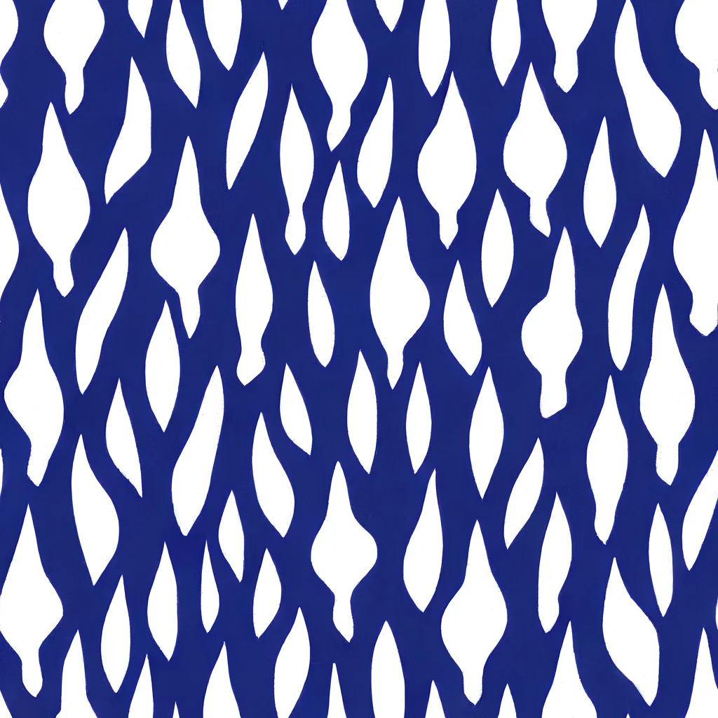 The Indigo Interlace pattern
