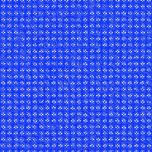 The Azure Tangle pattern
