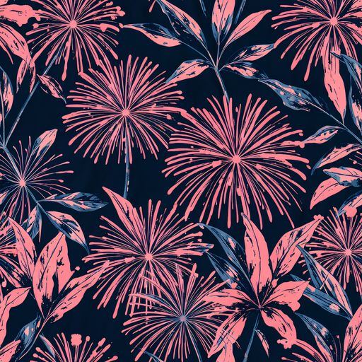 The Midnight Firework pattern