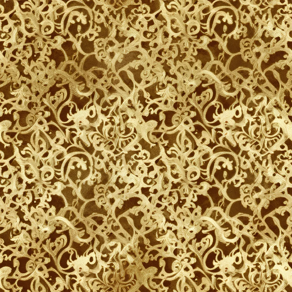 The Gilded Baroque pattern