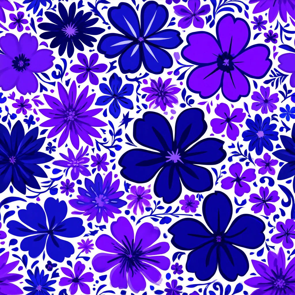 The Violet Verve pattern