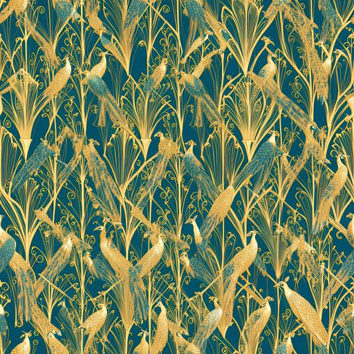 The Gilded Aviary pattern