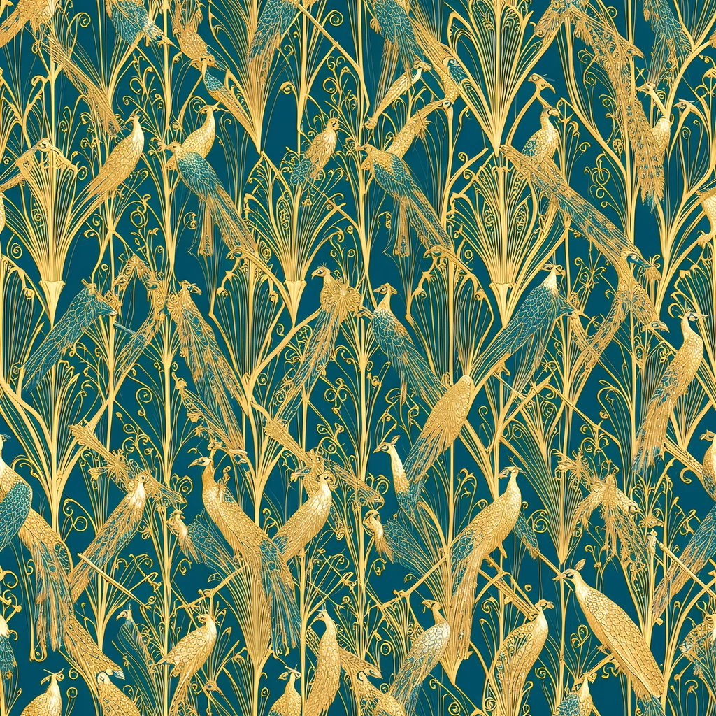 The Gilded Aviary pattern