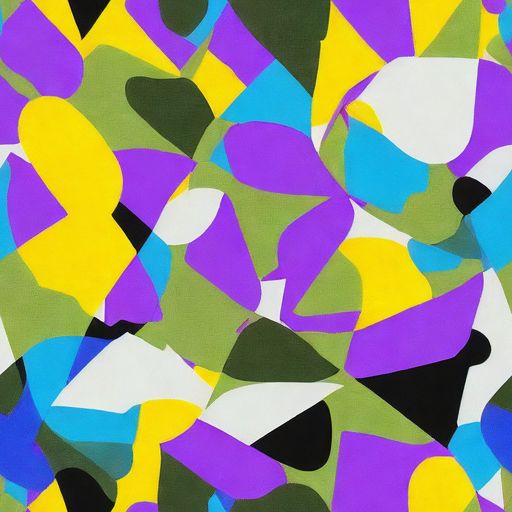 The Wild Color Field pattern