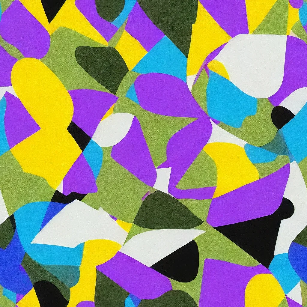 The Wild Color Field pattern