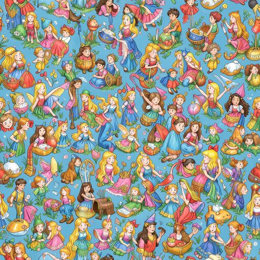 The Wondergarden Parade pattern