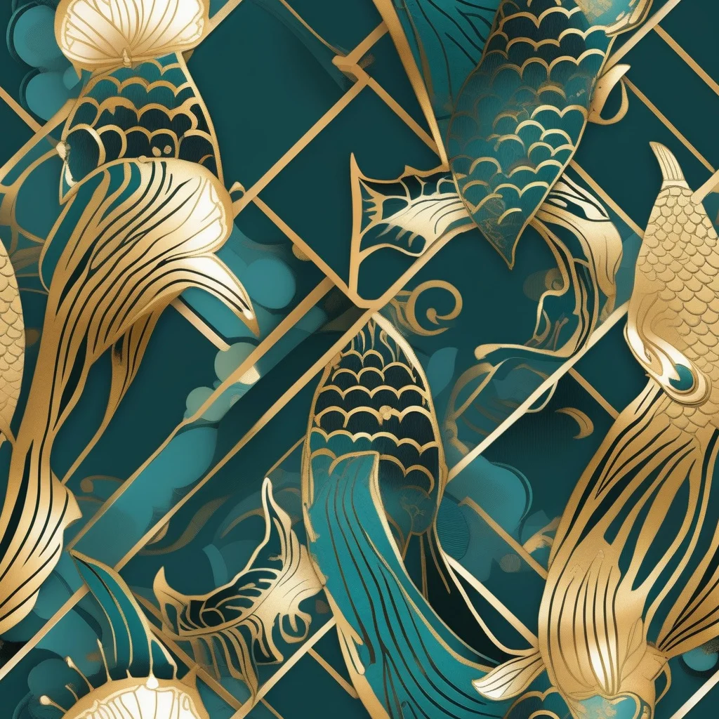 The Teal Dynasty pattern