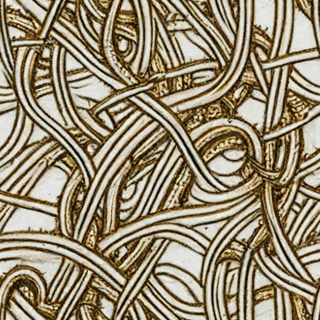 The Sepia Tangle pattern