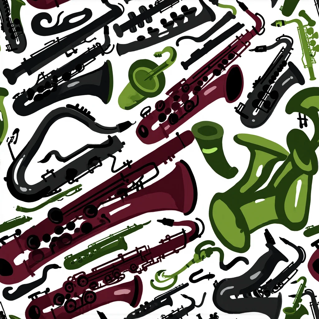 The Brass And Burgundy pattern