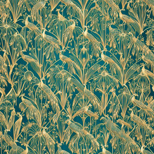 The Peacock Palais pattern