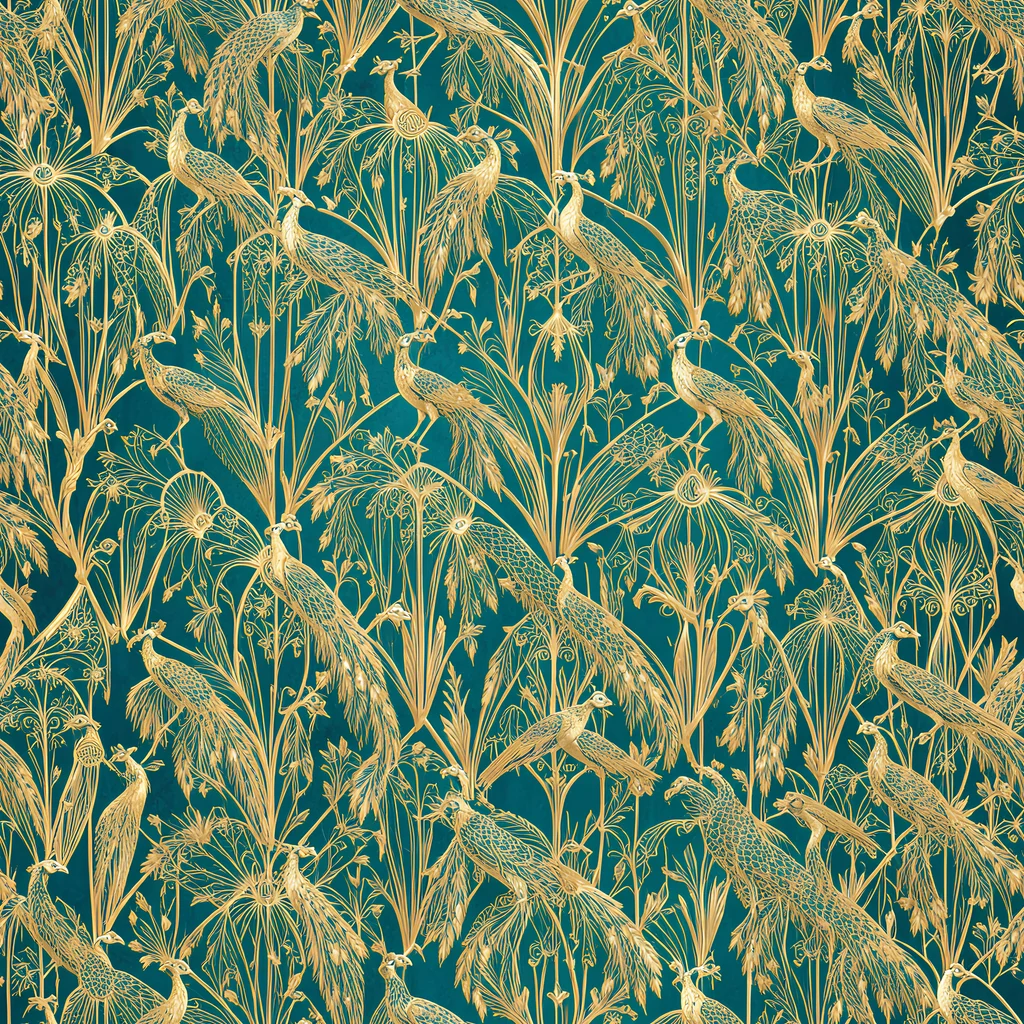 The Peacock Palais pattern