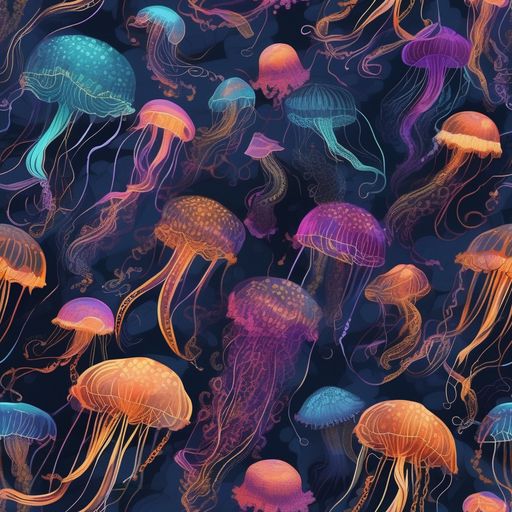The Neon Jelly Garden pattern