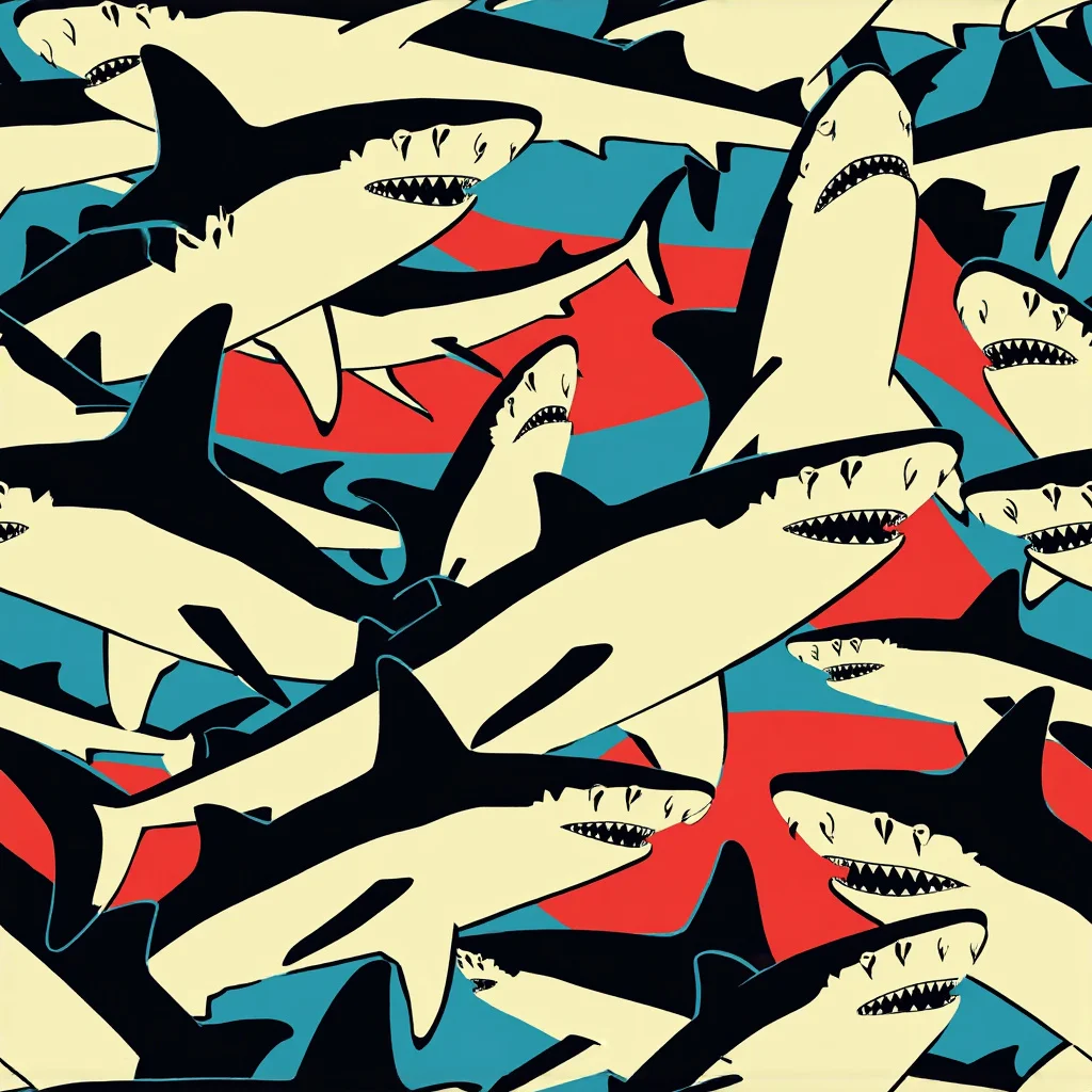 The Jaws of Summer pattern